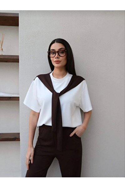 LİFERA Modal Shawl Collar Set