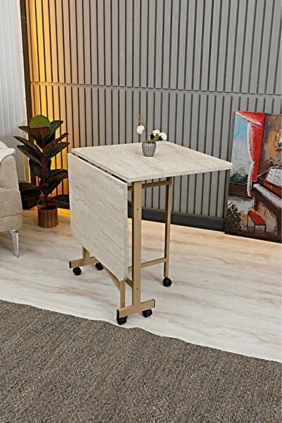 akconcept 70x110 katlanabilir tekerlekli masa