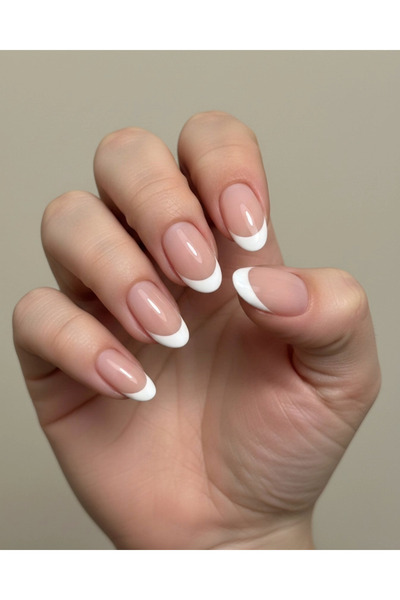Snap Up Nails Blush French