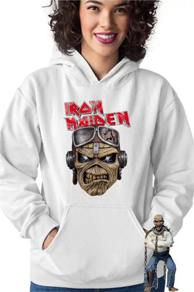 OEM Hanorac Femei Iron Maiden Biker Heavy Metal