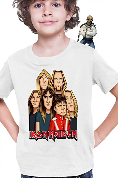 OEM Tricou Copii Baieti Iron Maiden Cartoon Heavy Metal