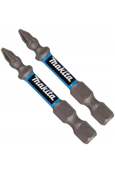 Makita E-03296 - Set capete de insurubare, profil PZ1, 2 bucati