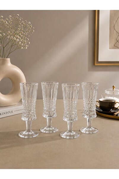 balsa group Mrk Model 4-Piece Coffee Cup Set and Water Glass 13cm