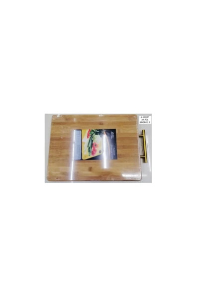 wei Tocător 40x30x2.5cm Bambus + Fier A-15287