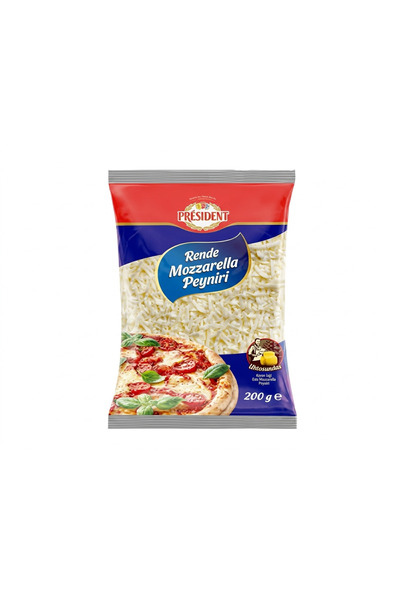 DİYARMARKET PRESİDENT RENDE MOZARELLA 200GR