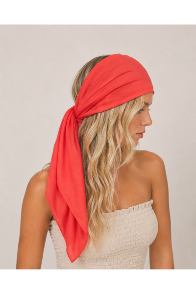 Bukiro Chiffon Scarf Hair Band Scarf Bandana