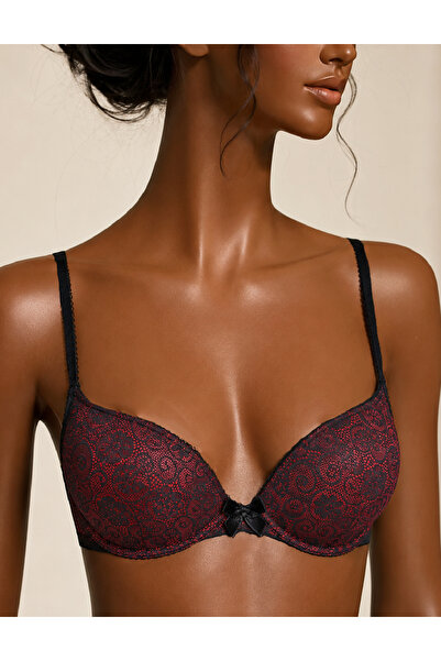 Evendi Bra, black/red