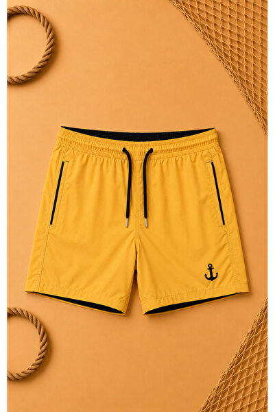 mini kanka Boys' 5-15 Years Old Sea-Pool-Beach Shorts Waterproof and Lined Fa...