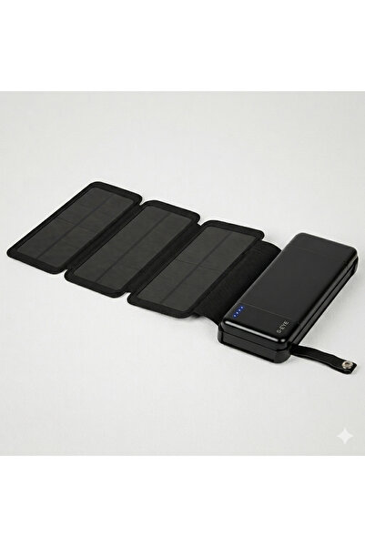 s-Eye Baterie Externă Solară 20000 mAh 4 Panouri Pliabile Power Delivery 20W ...