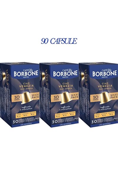 Borbone 90 Capsule Cafea Ciao Venezia-Compatibile Nespresso