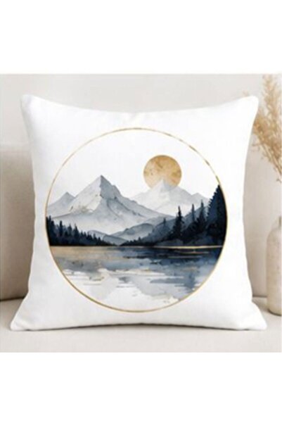 KADOREX DESIGN Modern Abstract and Nature Landscape Pattern Decorative Throw ...