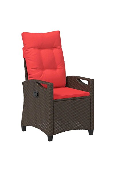 vidaxl Scaun de grădină rabatabil 56 x 60 x 112 cm oțel