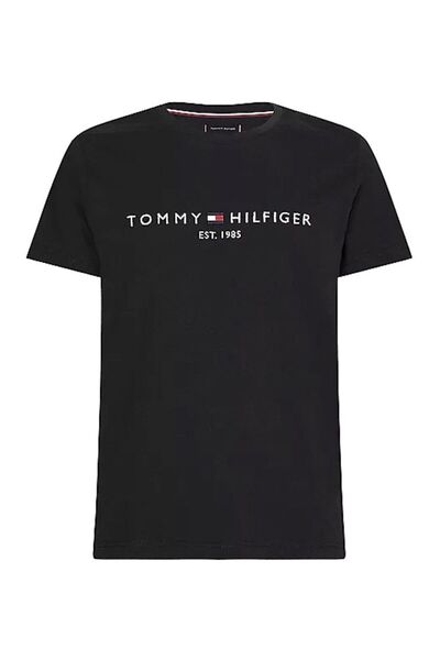 Tommy Hilfiger Ανδρικό T-shirt Μαύρο MW0MW11465-BAS