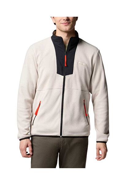 Columbia Ανδρική Sequoia Grove Full Zip Fleece Ζακέτα Εκρού 2095891-277
