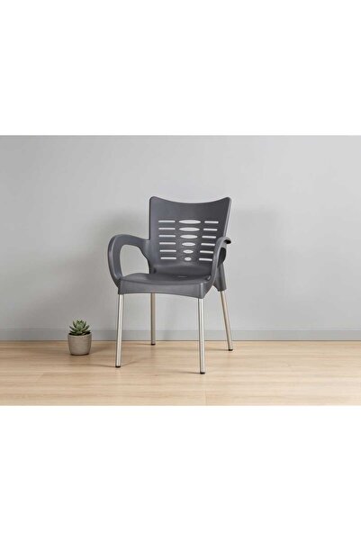 Generic Modern Design Durable Plastic Chair with Armrest