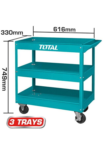 TOTAL - TOOL TROLLEY 719*365*663mm