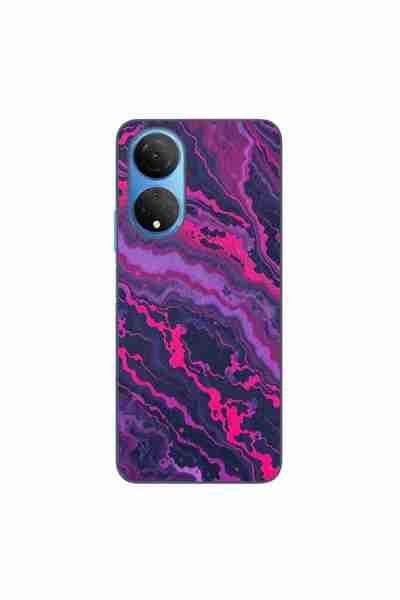 OEM Case compatible with Honor X7 Silicone Gel Tpu Model Midnight Rose Marble