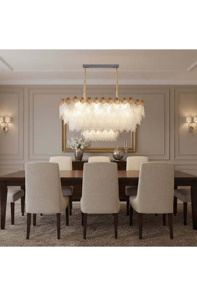 Alessandro DESIGN Candelabru Cristal MURANO Supremo 10xE14, 100x40 cm, Auriu,...