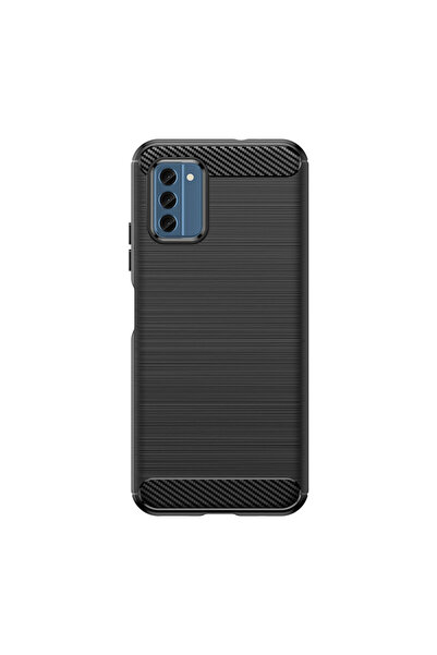 OEM Husă flexibilă din TPU cu textură de carbon pentru Nokia C300 - Negru