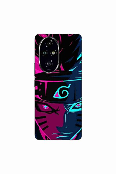 OEM Husa compatibila cu Honor 200 Pro Silicon Gel Tpu Model Naruto Purple Sag...