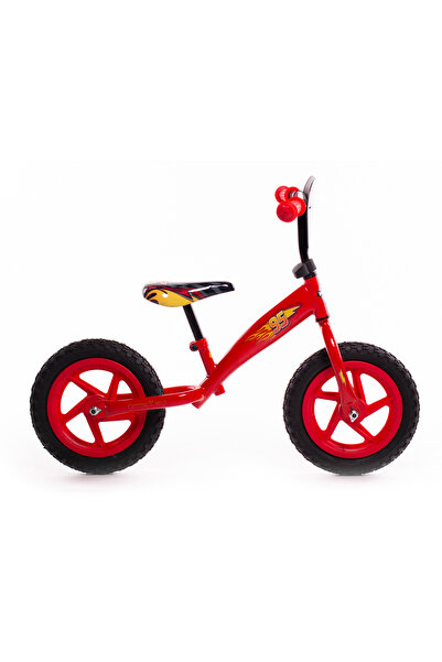 Disney Bicycle without pedals, Huffy, Cars, Lightning McQueen, 12 inch, Red