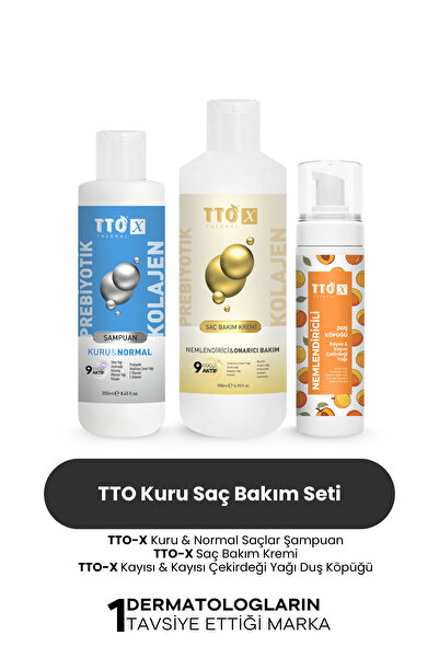 TTO Kuru Saç Bakım Seti
