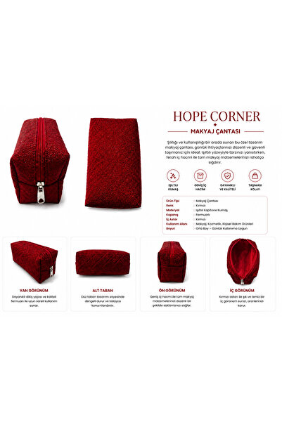 hope corner makyaj çantası
