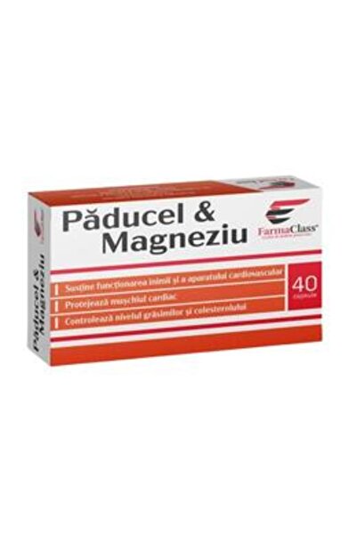 farma Paducel & Magneziu - Class, 40 capsule