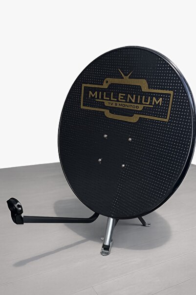 Millenium 80cm Delikli Çanak Anten Tekli LNB