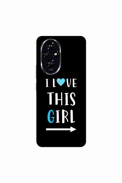 OEM Husa compatibila cu Honor 200 Silicon Gel Tpu Model Cupluri I love This Girl
