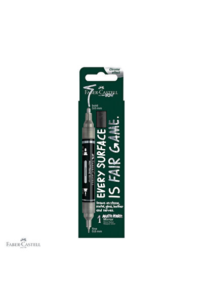 Faber Castell Faber-Castell Multimark acrylic marker, mirror effect, double t...