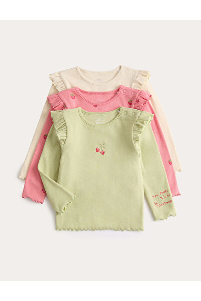 Marks & Spencer 3'lü Desenli T-shirt