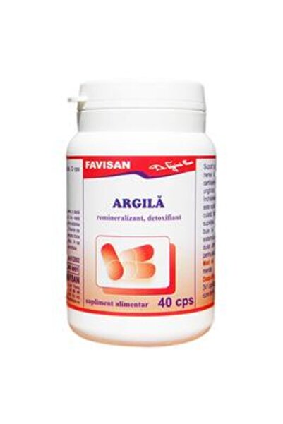 Favisan Argila Favisan, 40 capsule