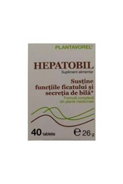 PlantaVorel Hepatobil Plantavorel, 40 tablete