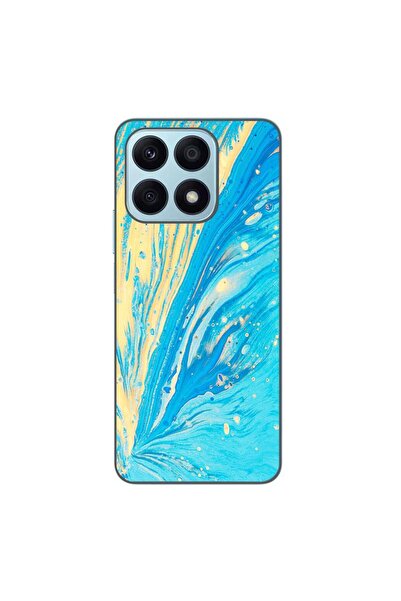 OEM Husa compatibila cu Honor X8a Silicon Gel Tpu Model Aqua Bloom