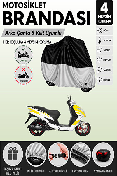 Cemku Double Black Top - Gray Bottom, Rear Bag Compatible Yuki Yb 100 Jumb.O ...