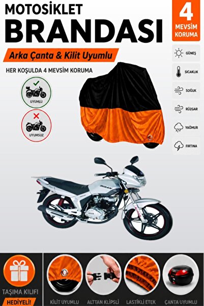 Cemku Double Black Top - Orange Bottom, Rear Bag Compatible Bisan Sunway Fks ...