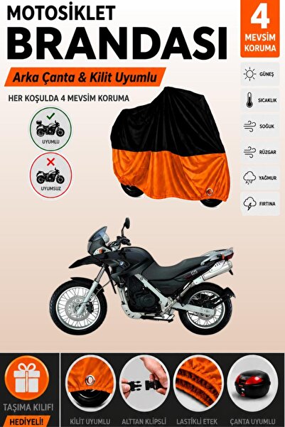 Cemku Double الجزء العلوي أسود - الجزء السفلي برتقالي، حقيبة خلفية متوافقة مع...