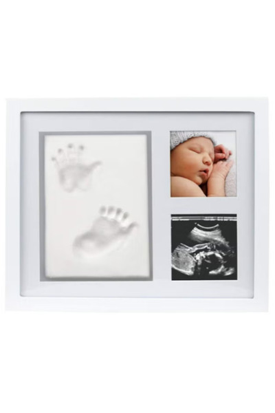 OTHE Baby Footprint and Handprint Photo Frame Set