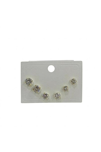 atastore2017 Solitaire Six-Piece Earrings