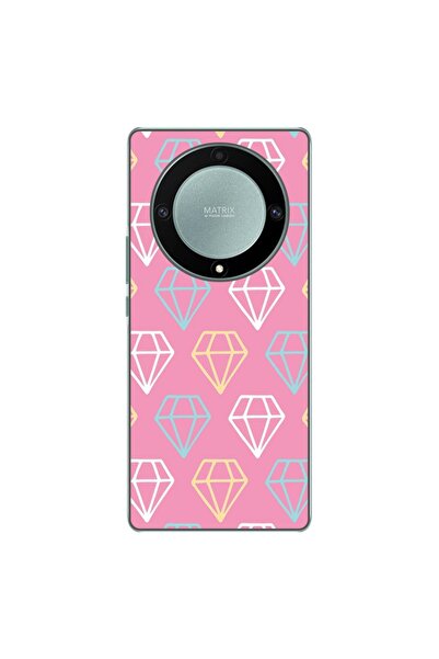 OEM Husa compatibila cu Honor Magic 5 Lite Silicon Gel Tpu Model Diamond Patt...
