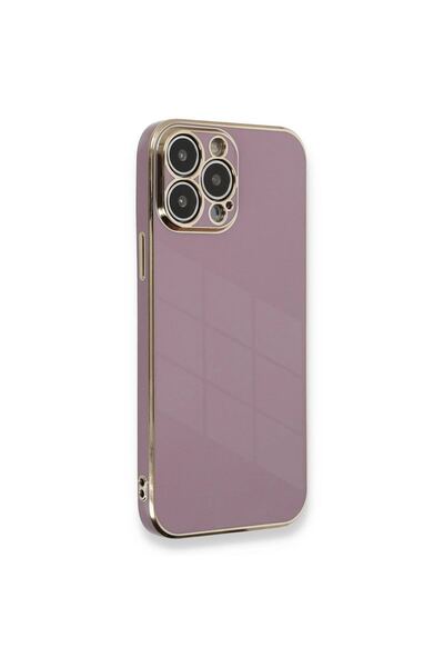 OEM Apple iPhone 13 Pro Case Volet Silicone - Purple