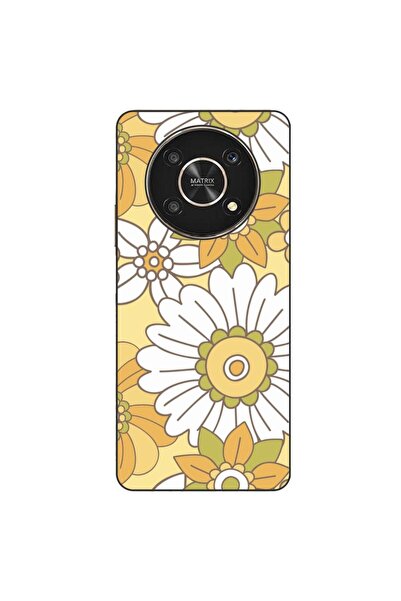 OEM Калъф, съвместим с Honor X30, силиконов гел TPU, с пастелен градински десен