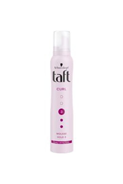 Taft Strong Hold Styling Mousse for Curly Hair - Schwarzkopf Curl Mousse Hold...