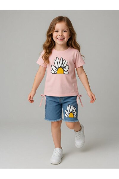 Kids Club Daisy Printed Girls' Set