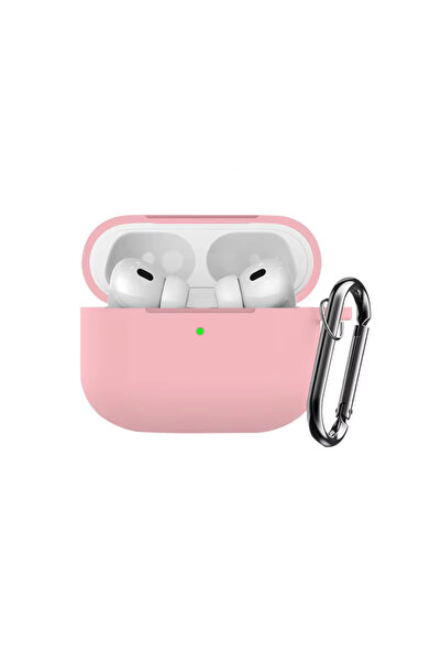 PAİKA حافظة سيليكون متوافقة تمامًا مع Airpods Pro وPro 2 مع خطاف معدني لحماية...