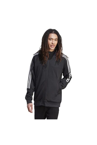 adidas Jachetă de trening Tiro Wordmark pentru bărbați, mărimea M, XL