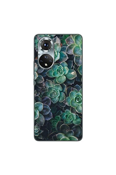 OEM Husa compatibila cu Honor 50 Silicon Gel Tpu Model Flori de Stanca