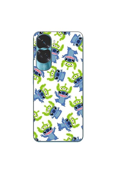 OEM Husa compatibila cu Honor 90 Lite 5G Silicon Gel Tpu Model Stitch Pattern...