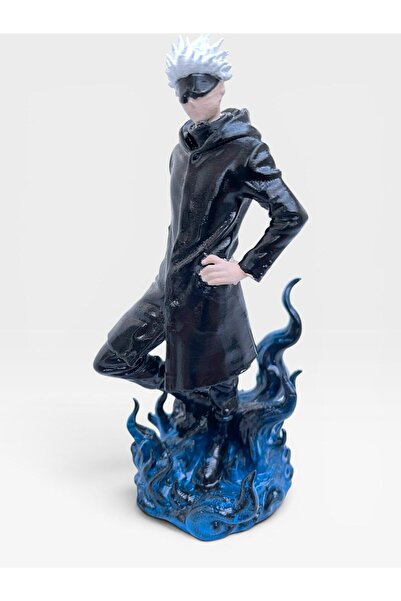 CRAFTEL Jujutsu Kaisen Satoru Gojo Figür Anime Biblo Karakter Heykelcik 15 cm...